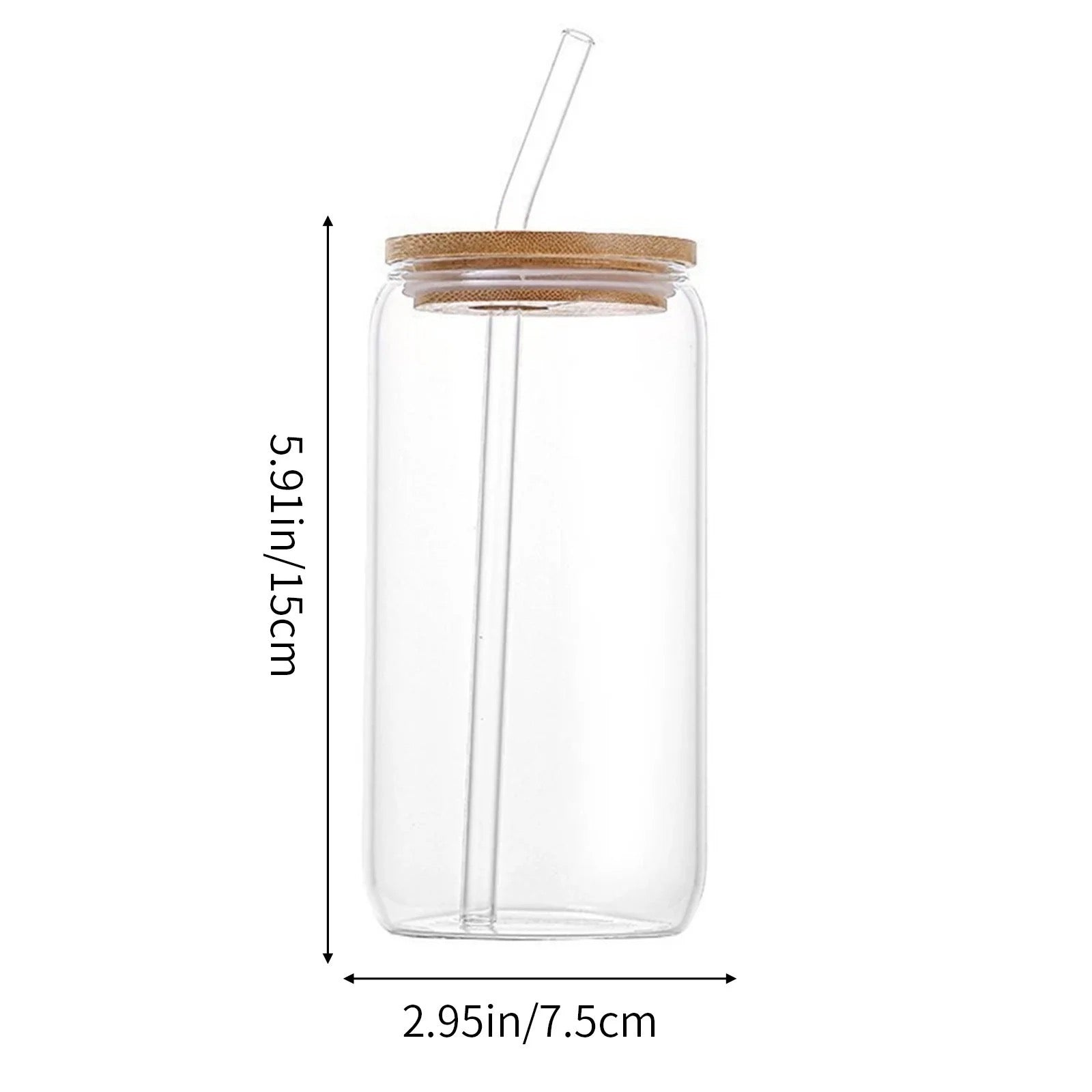 16oz Glass Tumbler